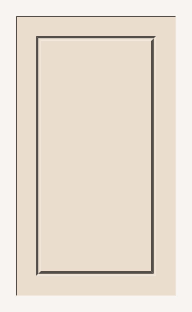 112-VGroove door front, 400 × 700 mm