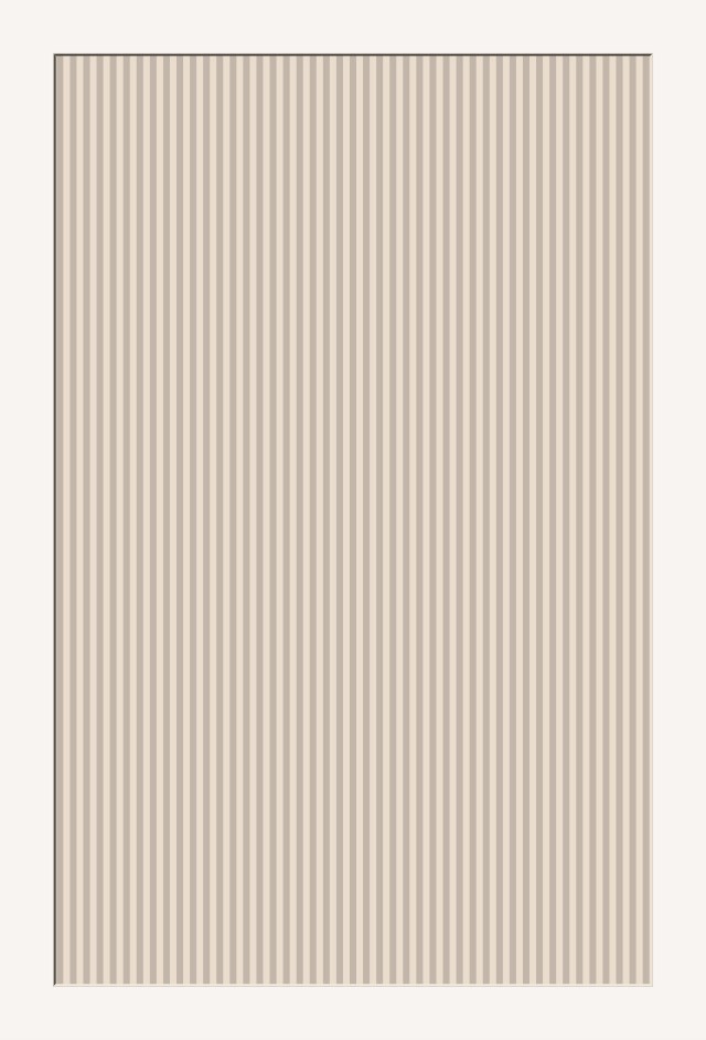 A door with a line pattern drawn in Fusion