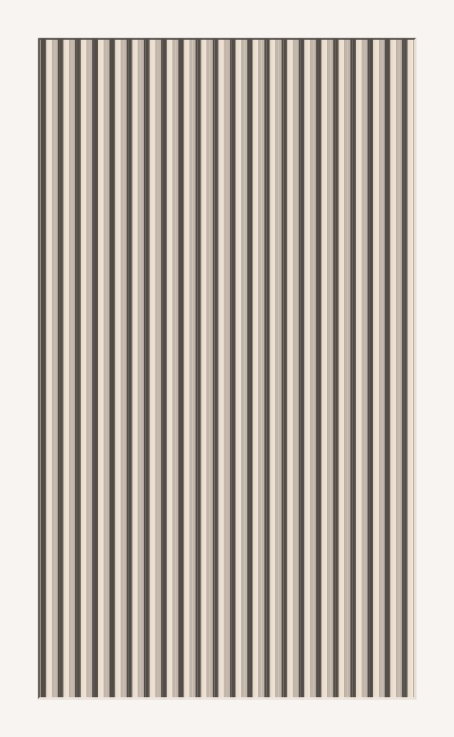 NoGroove door with V grooves over the whole face