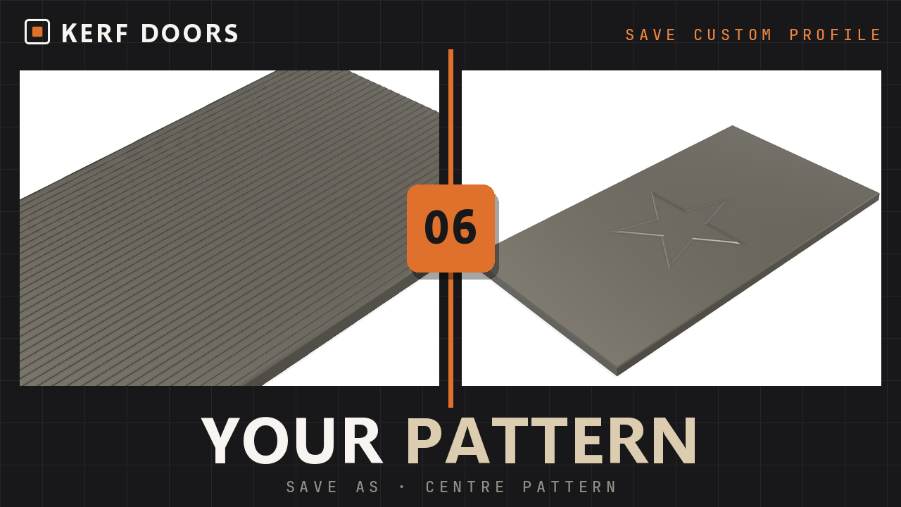 Tutorial 06 thumbnail: Create your own centre pattern