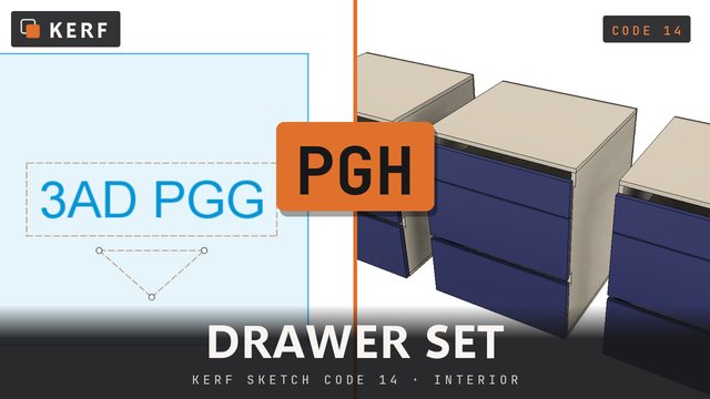PGH: The aluminium drawer set
