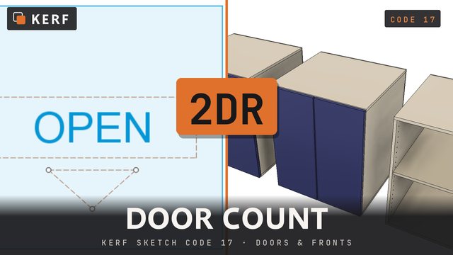 2DR: One door, two, or none