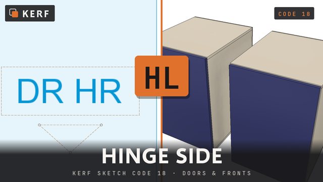 HL: Choose the hinge side
