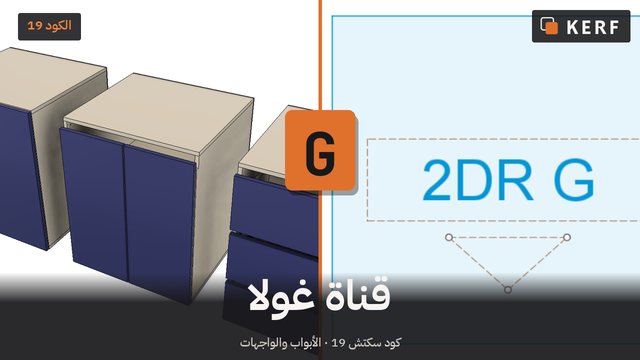 G: مقابض غولا، بها أو بدونها