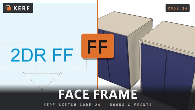 FF: Face-frame cabinets