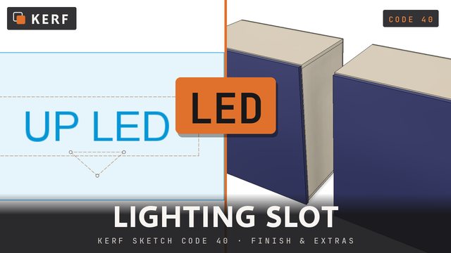 LED: A slot for the lights