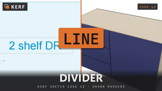 LINE: Split a cabinet in two
