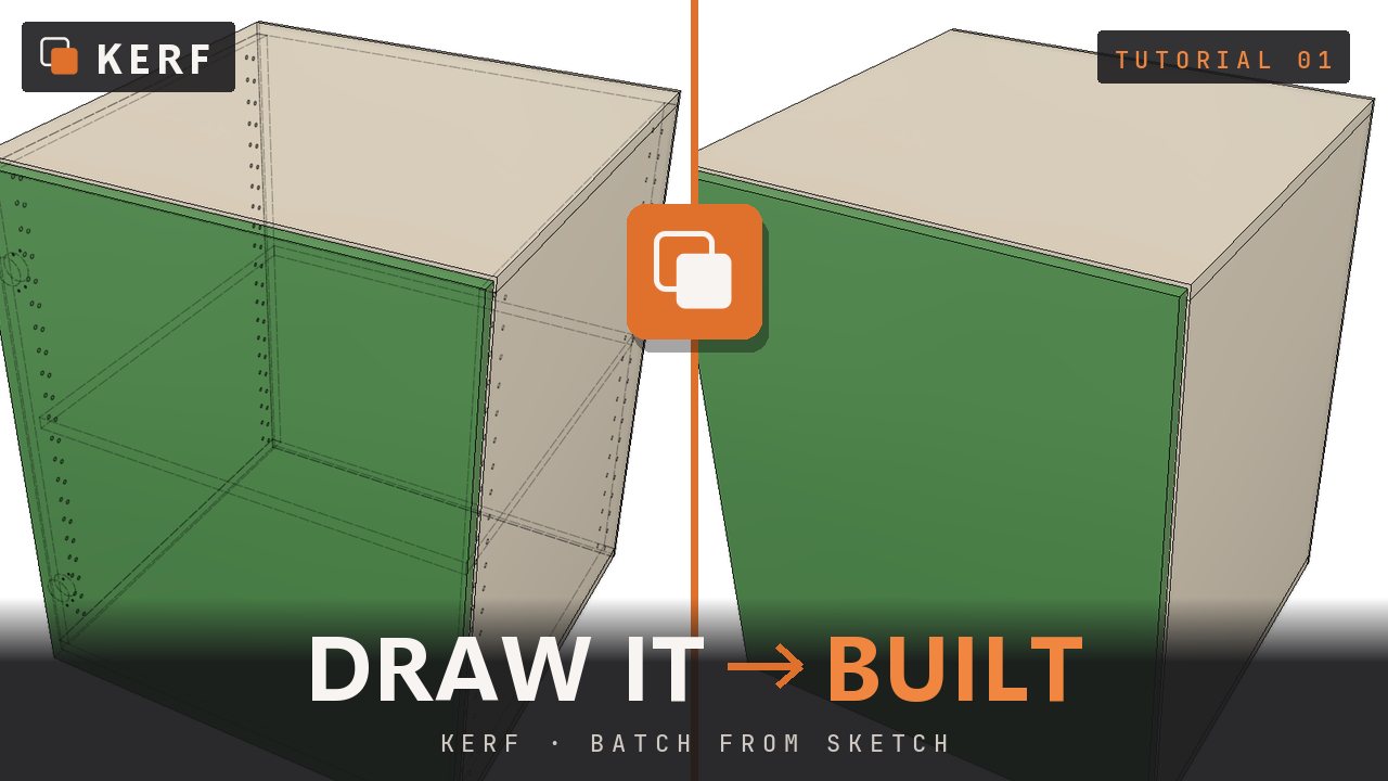 Tutorial 01 thumbnail: Your first cabinet
